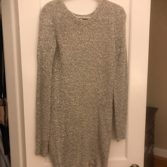 COPY - Black and white sweater dress - Picture 1 of 2